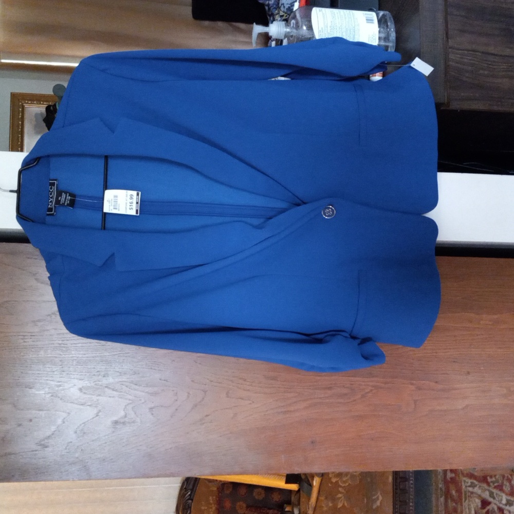 New York Clothing Company Royal blue blazer size extra lg